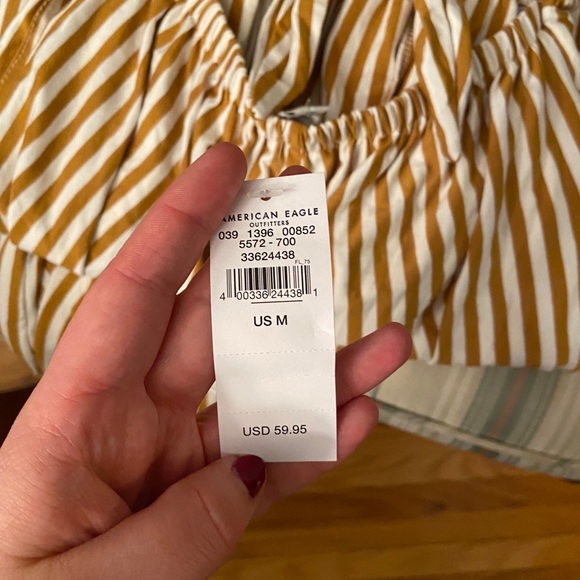 American eagle tie back jumpsuit 💛 - Picture 8 of 9